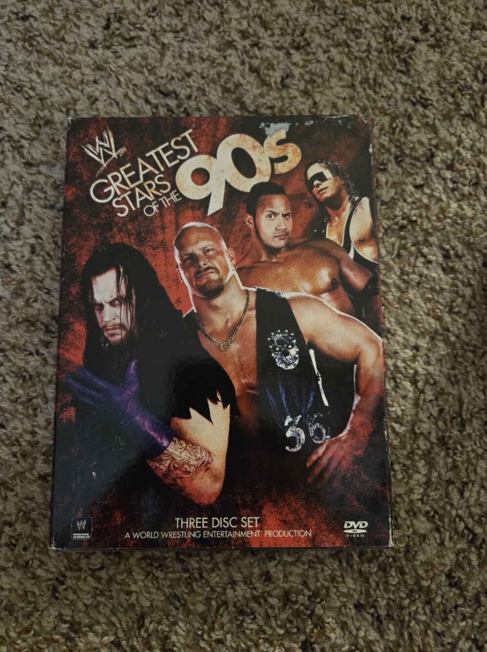 WWE Greatest Stars of the 90s (DVD, 2009, 3-Disc Set)